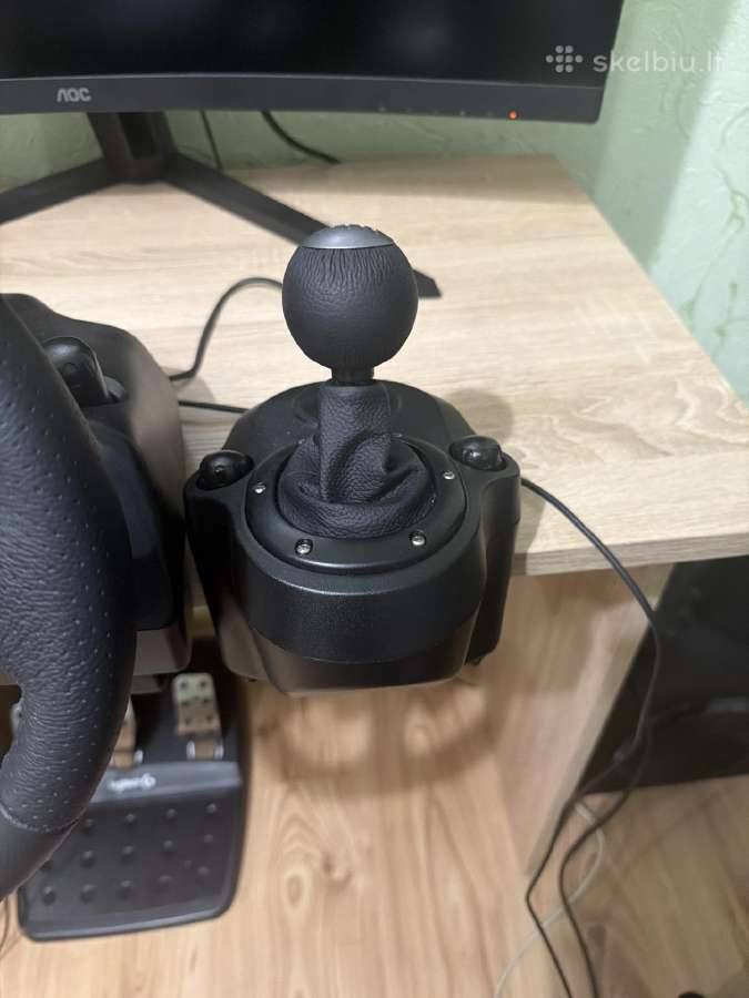 Logitech g29 vairas ir pavaros - nuotraukos Nr. 3