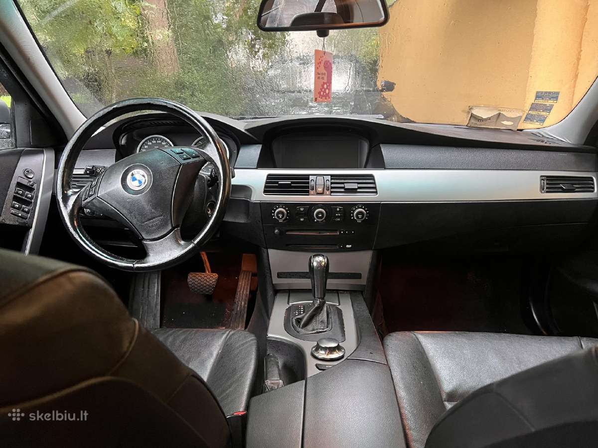 Bmw e60 3.0 d. 2005m. - nuotraukos Nr. 9