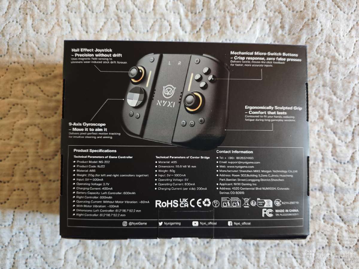 Nyxi Hyperion 3 Base Controller for Switch 2 - nuotraukos Nr. 3