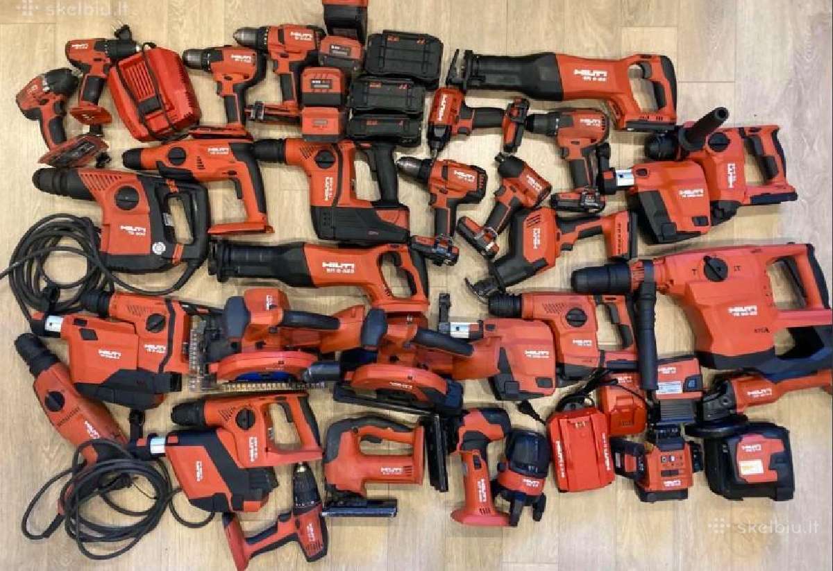 Lazeris Hilti Pm40mg Ir Kt. Hilti Irankiai - nuotraukos Nr. 5