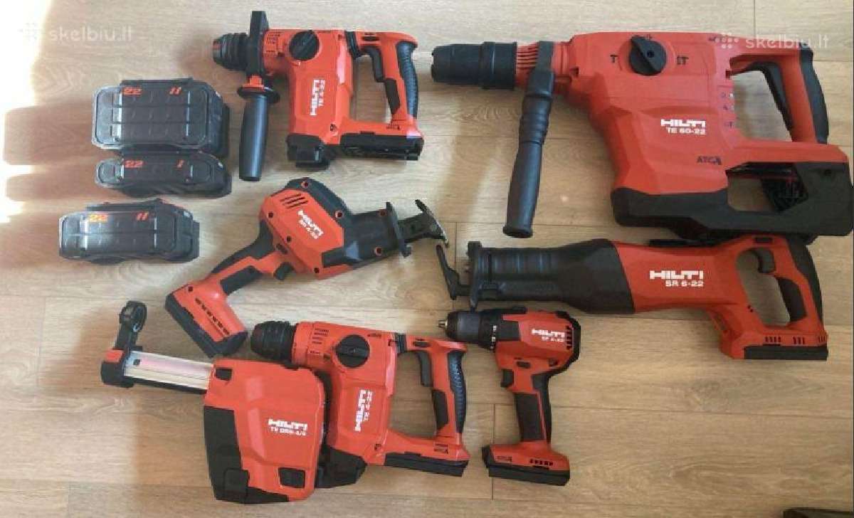 Lazeris Hilti Pm40mg Ir Kt. Hilti Irankiai - nuotraukos Nr. 8
