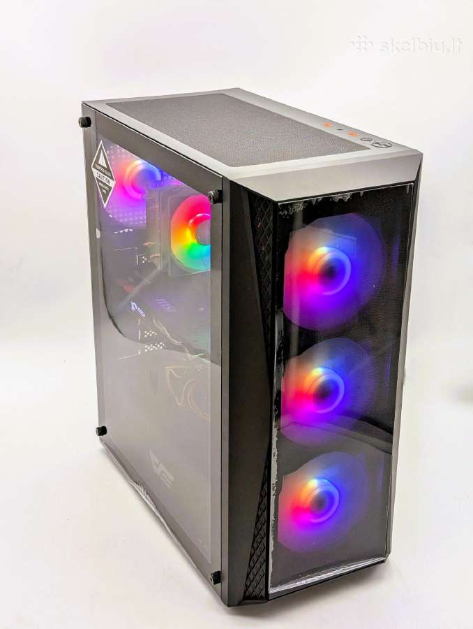 Gaming Pc Ryzen 5 1600 16gb Gtx 1070 8gb - nuotraukos Nr. 4
