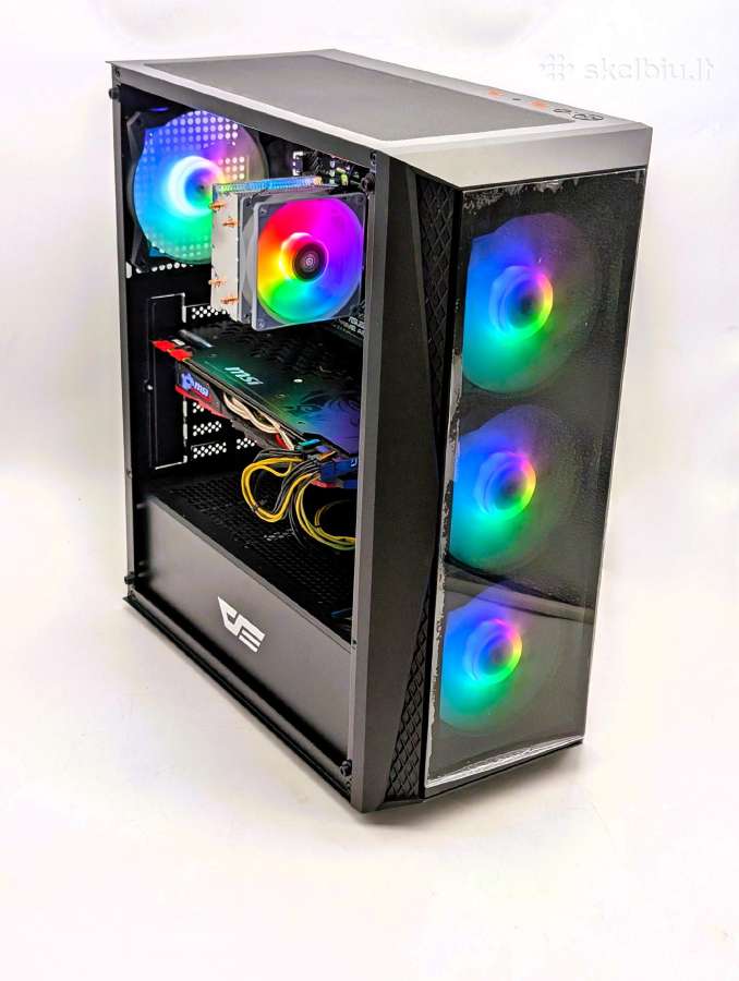 Gaming Pc Ryzen 5 1600 16gb Gtx 1070 8gb - nuotraukos Nr. 3