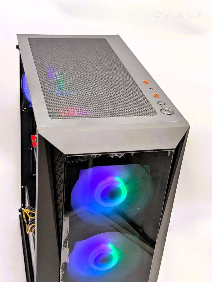 Gaming Pc Ryzen 5 1600 16gb Gtx 1070 8gb - nuotraukos Nr. 6