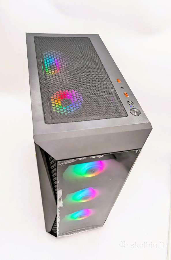 Gaming Pc Ryzen 5 1600 16gb Gtx 1070 8gb - nuotraukos Nr. 5
