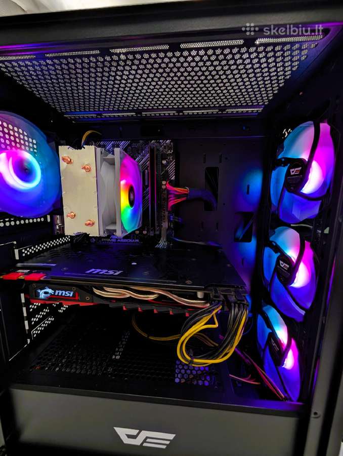 Gaming Pc Ryzen 5 1600 16gb Gtx 1070 8gb - nuotraukos Nr. 8