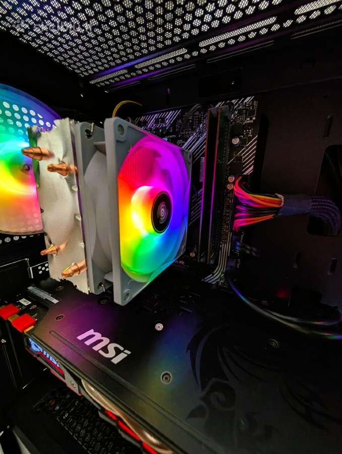 Gaming Pc Ryzen 5 1600 16gb Gtx 1070 8gb - nuotraukos Nr. 9