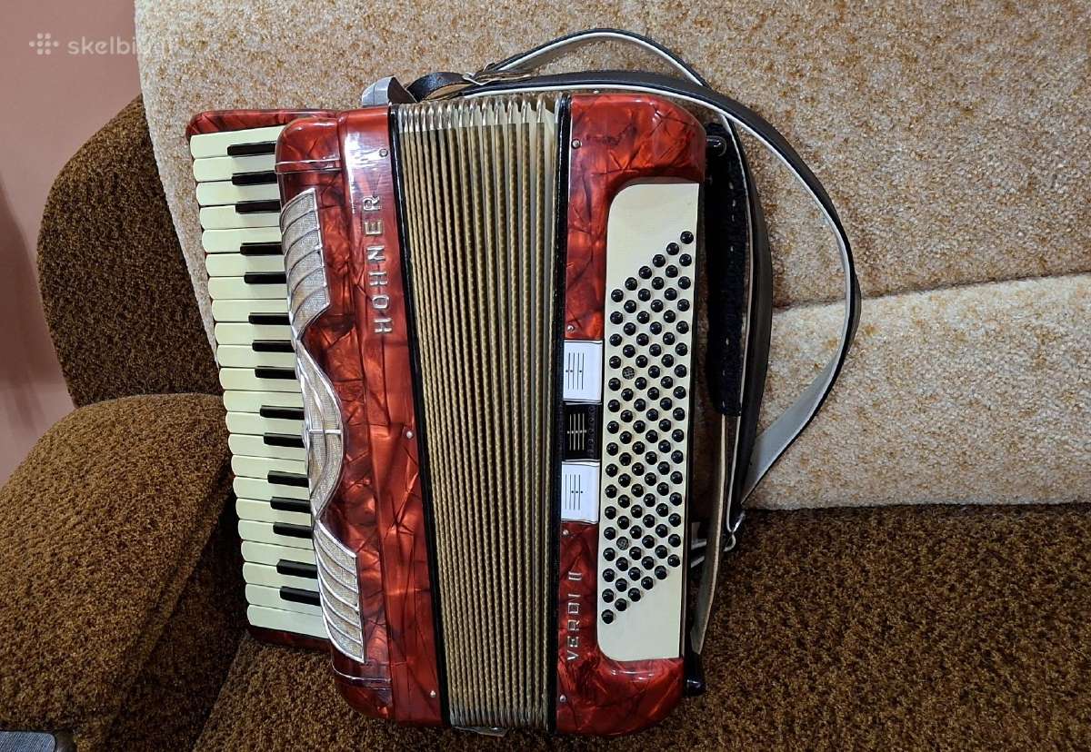 Akordeonas Hohner - nuotraukos Nr. 2