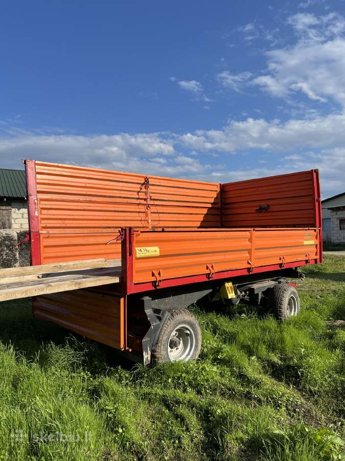 Mcms Warka 7,25 t savivartė priekaba - nuotraukos Nr. 3
