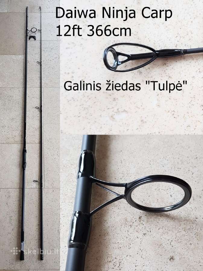 Daiwa Black Widow 366cm 3lbs karpinis kotas - nuotraukos Nr. 3
