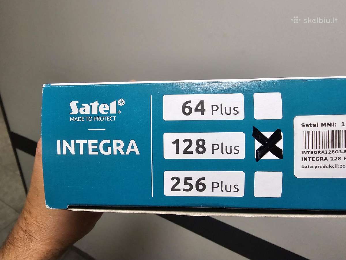 Apsaugos centralė Satel Integra 128 plus - nauja - nuotraukos Nr. 2
