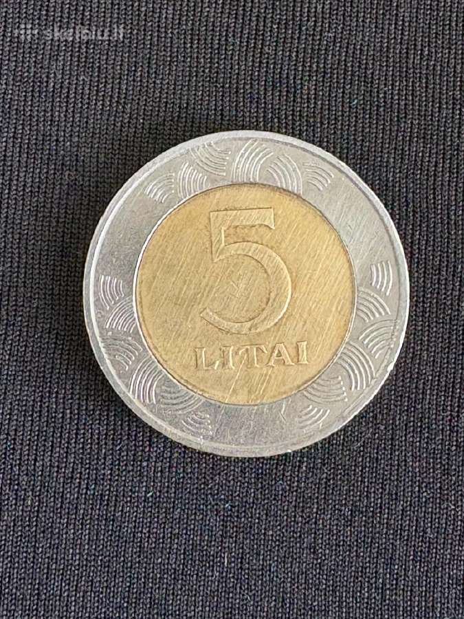 5 litai 1999 m.su gaidziuku - nuotraukos Nr. 2