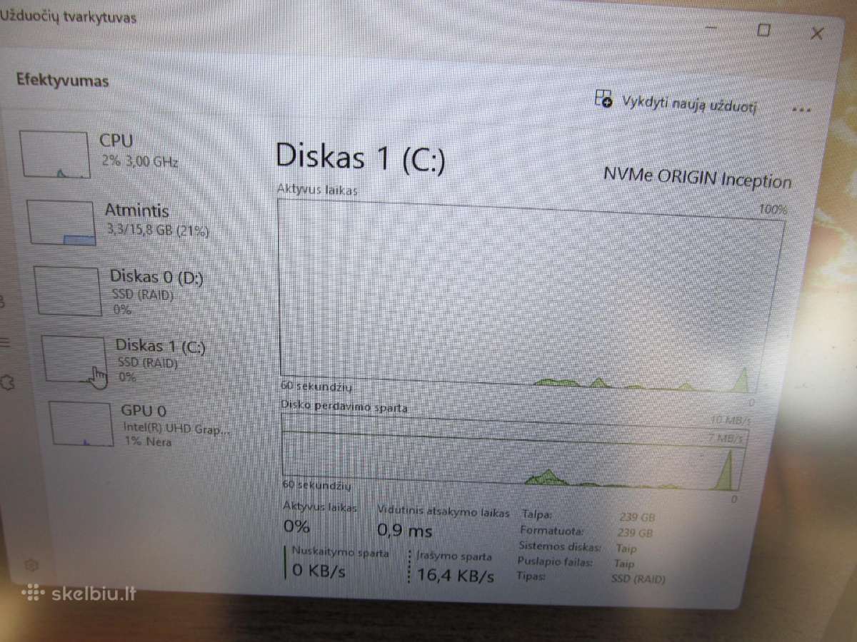 Acer Nitro 17 Inc An517-52 - nuotraukos Nr. 11