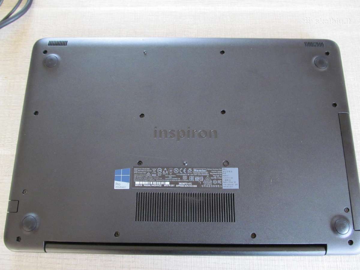 Dell Inspiron 5567 I7 - nuotraukos Nr. 3