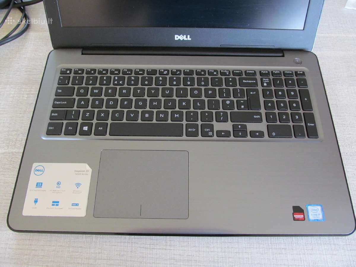 Dell Inspiron 5567 I7 - nuotraukos Nr. 4