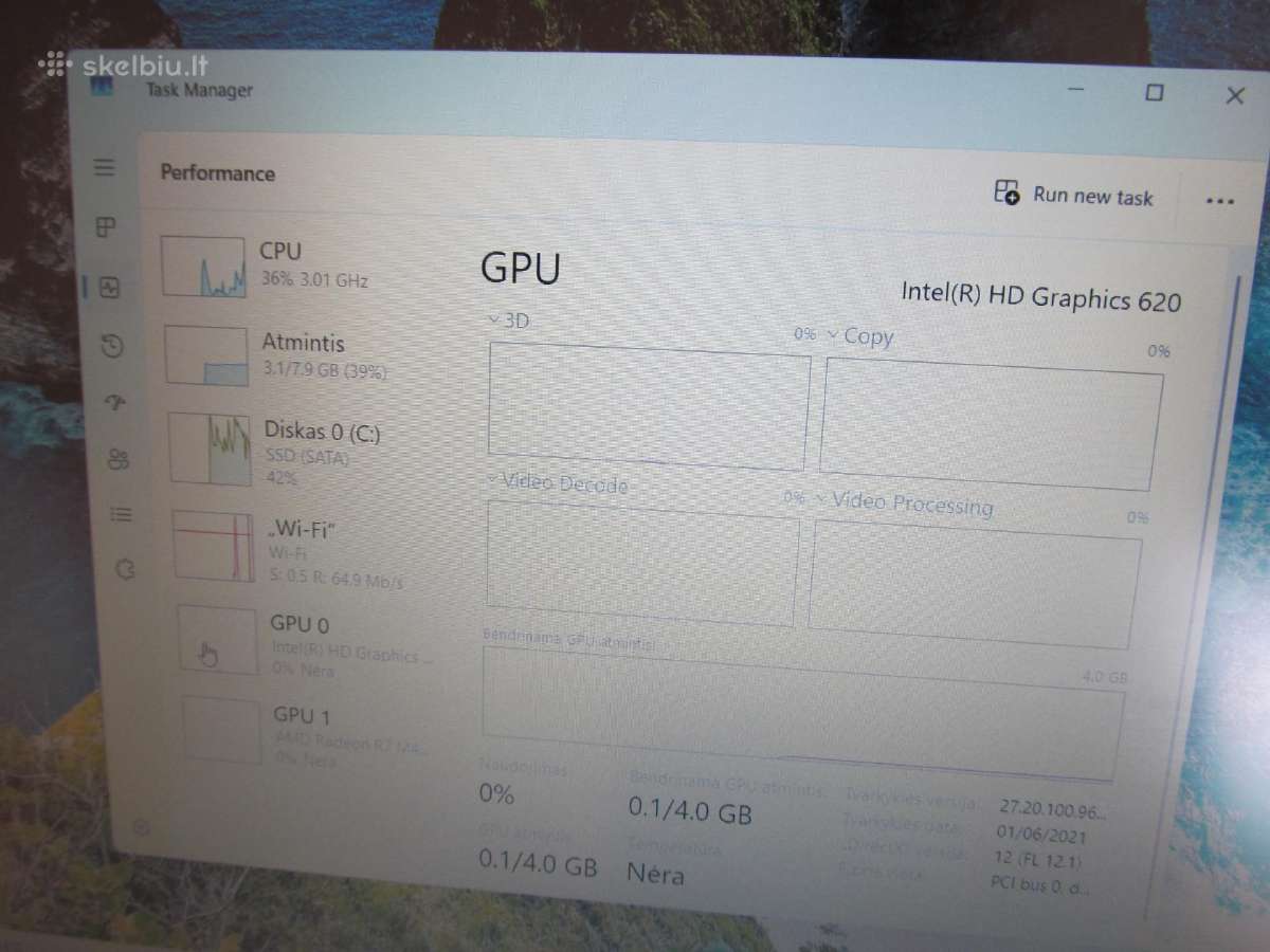 Dell Inspiron 5567 I7 - nuotraukos Nr. 8