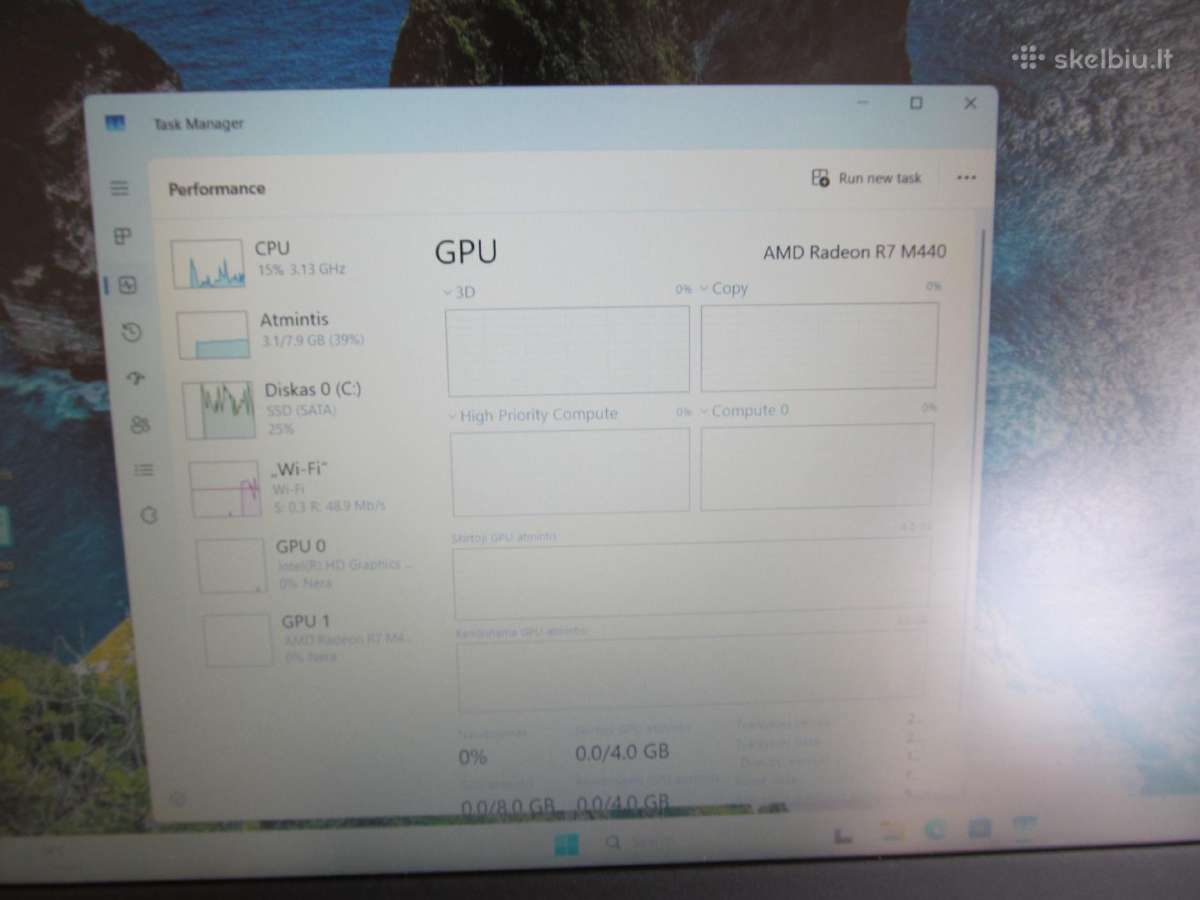 Dell Inspiron 5567 I7 - nuotraukos Nr. 9
