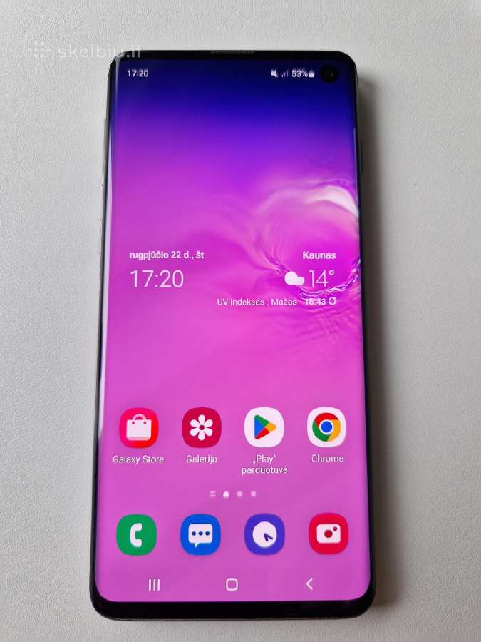 Samsung Galaxy S10 128gb - nuotraukos Nr. 4