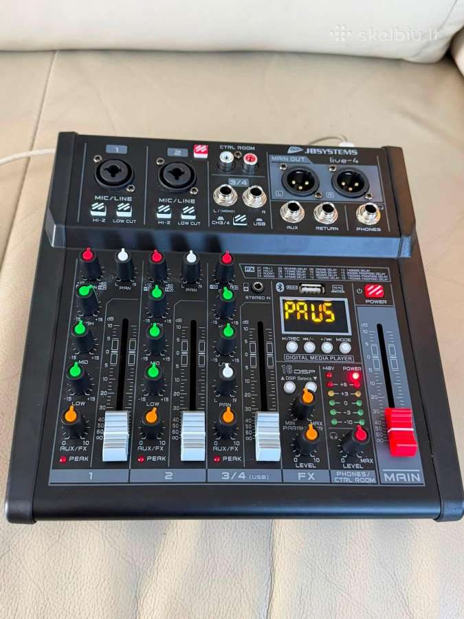 Garso pultas su Dsp 16 efektu ir Bt - nuotraukos Nr. 3