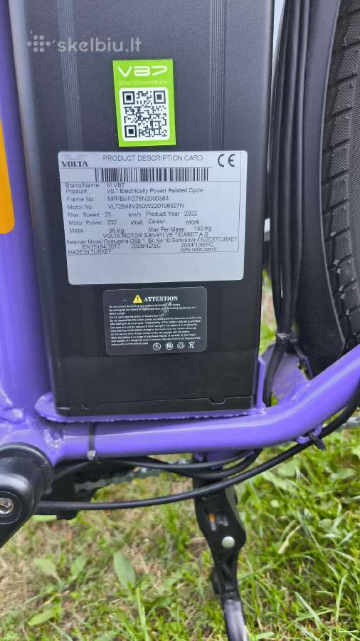 Parduodu nauja elektrinį dviratį - nuotraukos Nr. 4