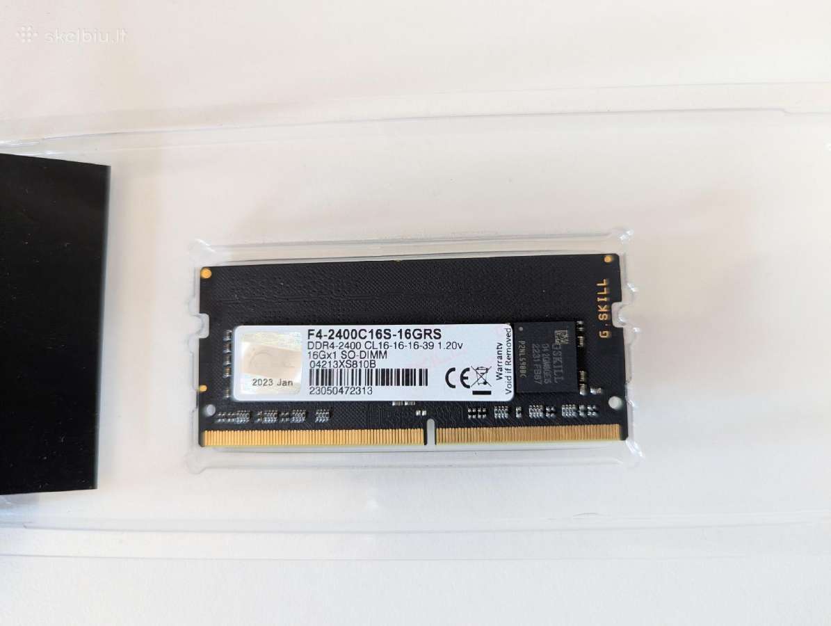 Gskill Ripjaws 16gb Ddr4-2400mhz - nuotraukos Nr. 3