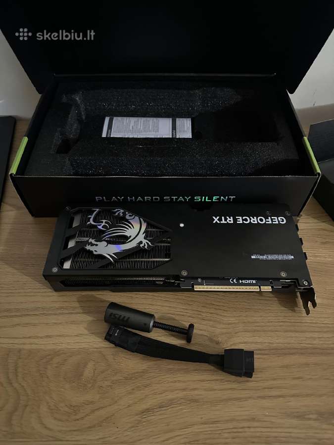 Msi Geforce Rtx 5060 Ti 16gb Gaming Trio Oc - nuotraukos Nr. 4