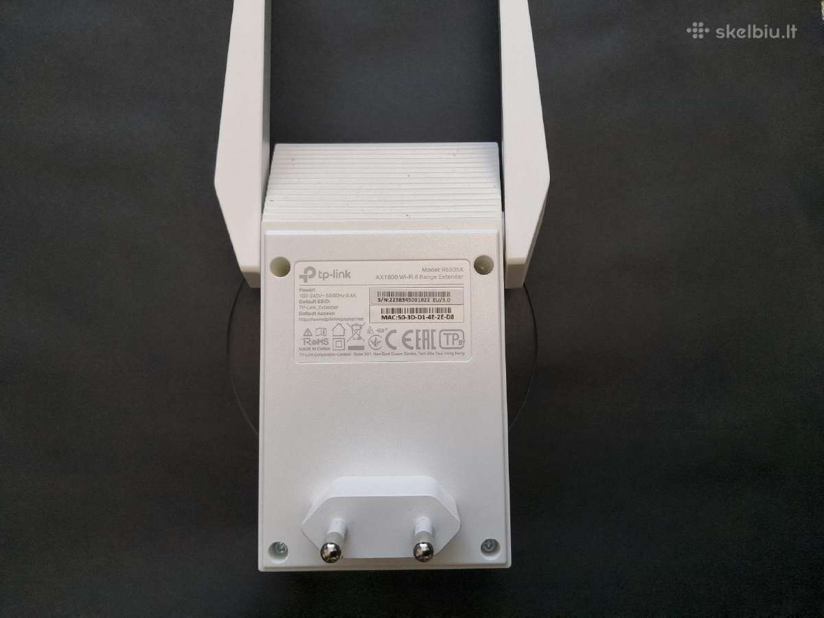 Range Extender Re605x - nuotraukos Nr. 2