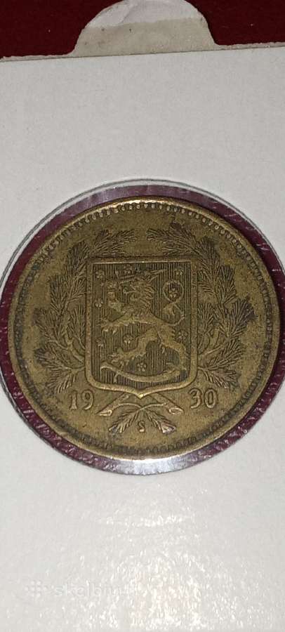 Suomija 5 markės 1930 - nuotraukos Nr. 2