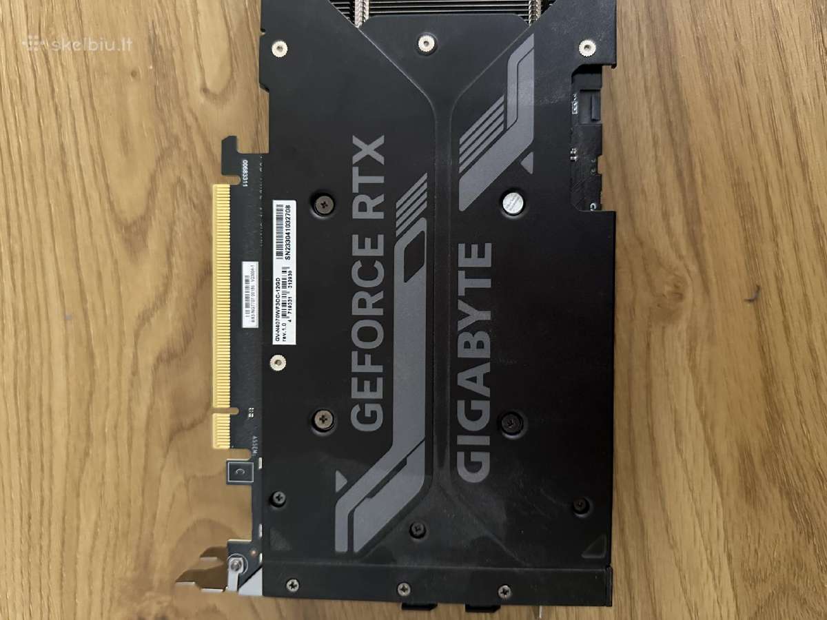 Gigabyte Geforce Rtx 4070 12gb - nuotraukos Nr. 5