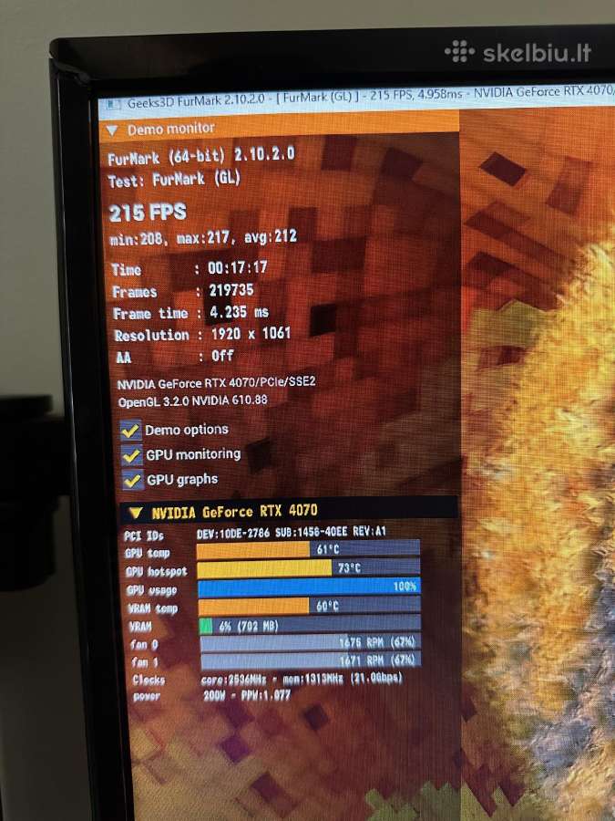 Gigabyte Geforce Rtx 4070 12gb - nuotraukos Nr. 7