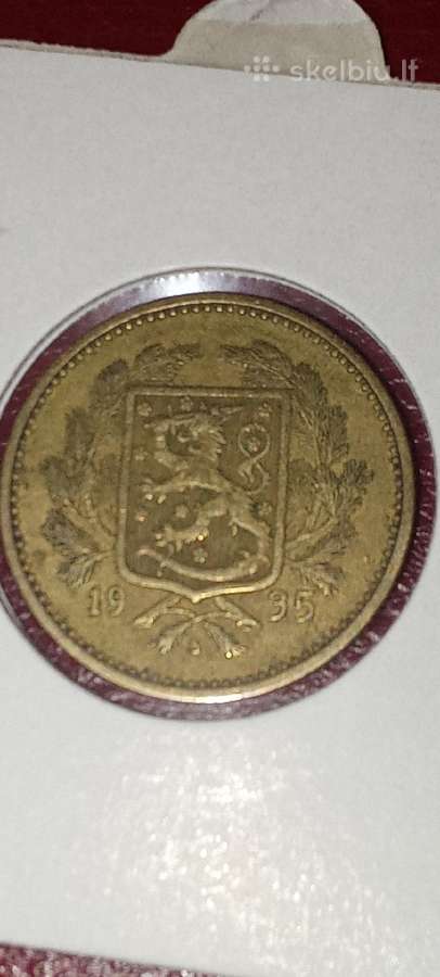 Suomija 5 markės 1935 - nuotraukos Nr. 2