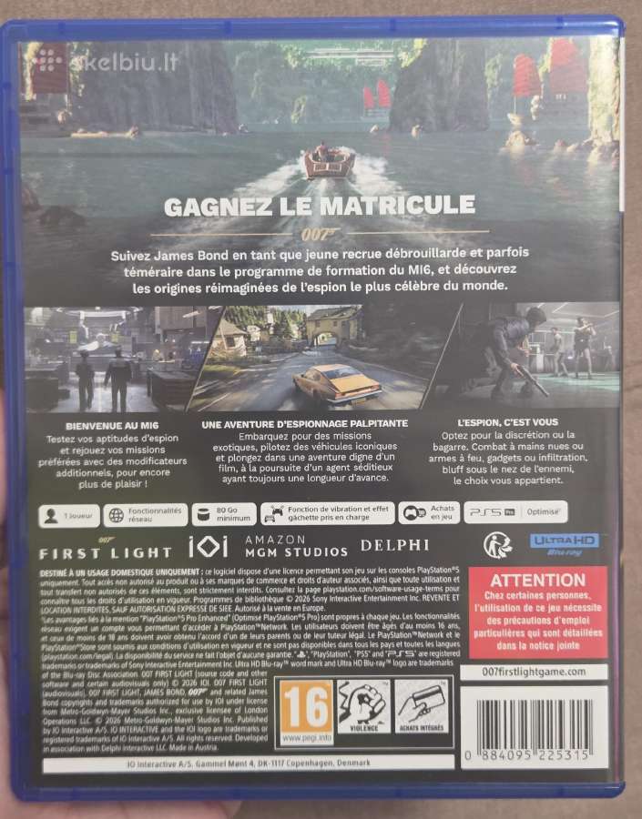 007 First Light Ps5 - nuotraukos Nr. 2