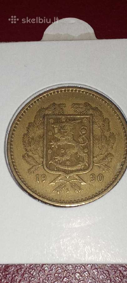 Suomija 10 markių 1930 - nuotraukos Nr. 2
