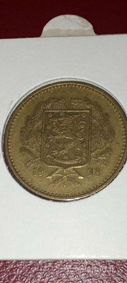 Suomija 10 markių 1938 - nuotraukos Nr. 2