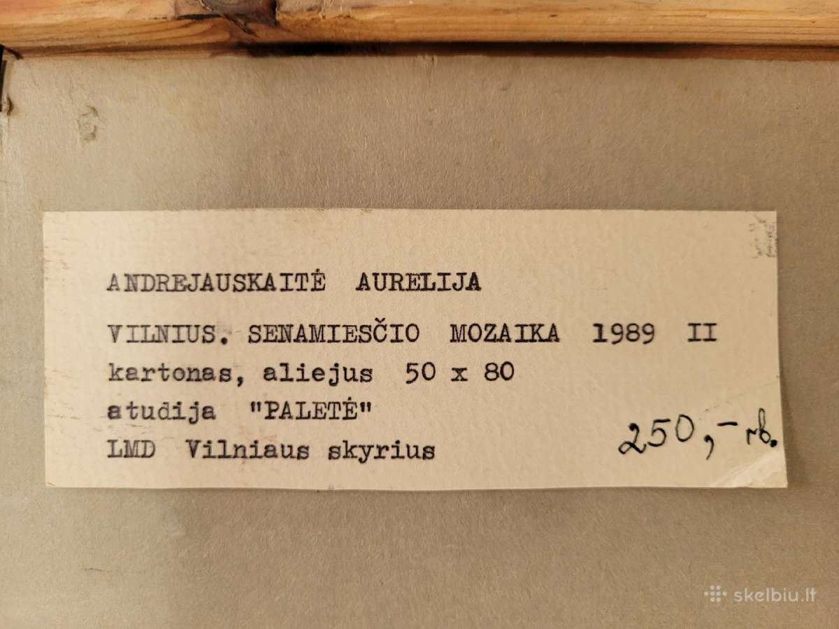 Parduodami paveikslai. - nuotraukos Nr. 16