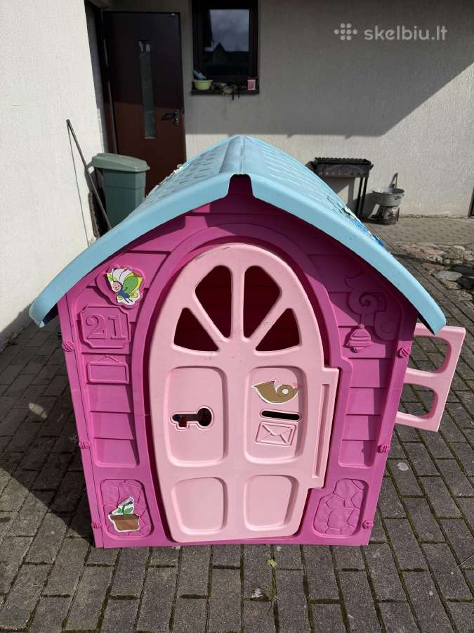 Vaikiškas plastikinis žaidimų namelis - nuotraukos Nr. 7