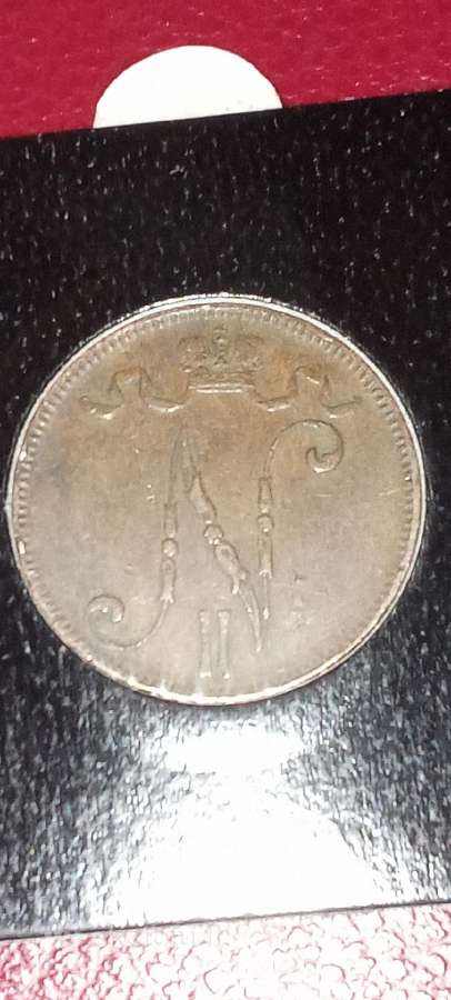 Suomija 5 pensai 1901 - nuotraukos Nr. 2