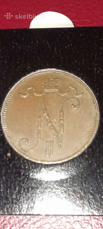 Suomija 5 pensai 1914 - nuotraukos Nr. 2