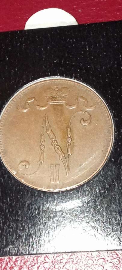 Suomija 5 pensai 1916 - nuotraukos Nr. 2