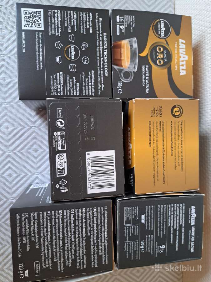 Kavos kapsulės, 6 dėžutės Lavazza Modo Mio Qualit - nuotraukos Nr. 2