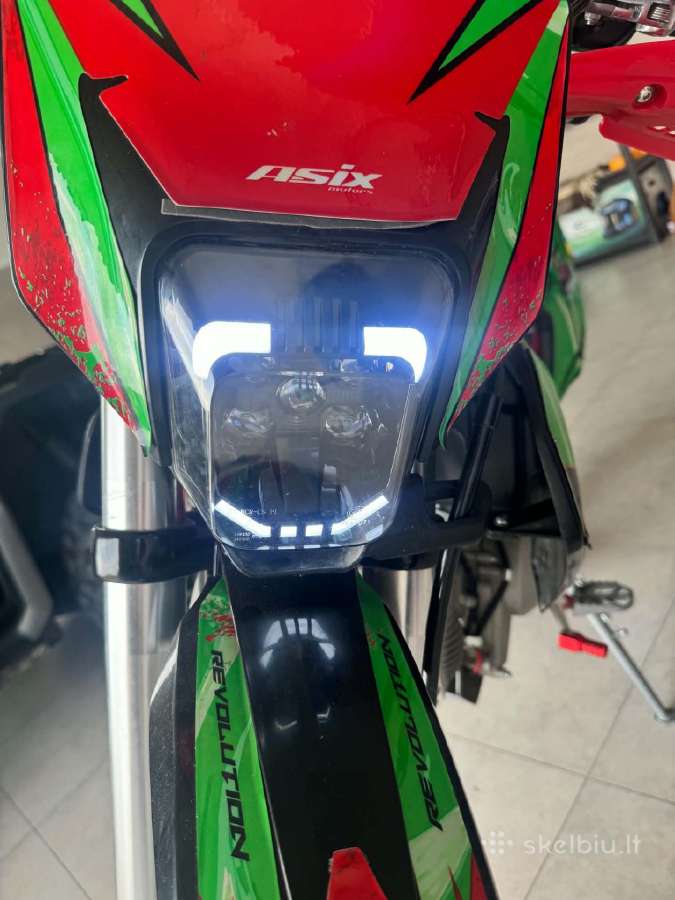 Krosinis motociklas Asix Dt140 cc - nuotraukos Nr. 3