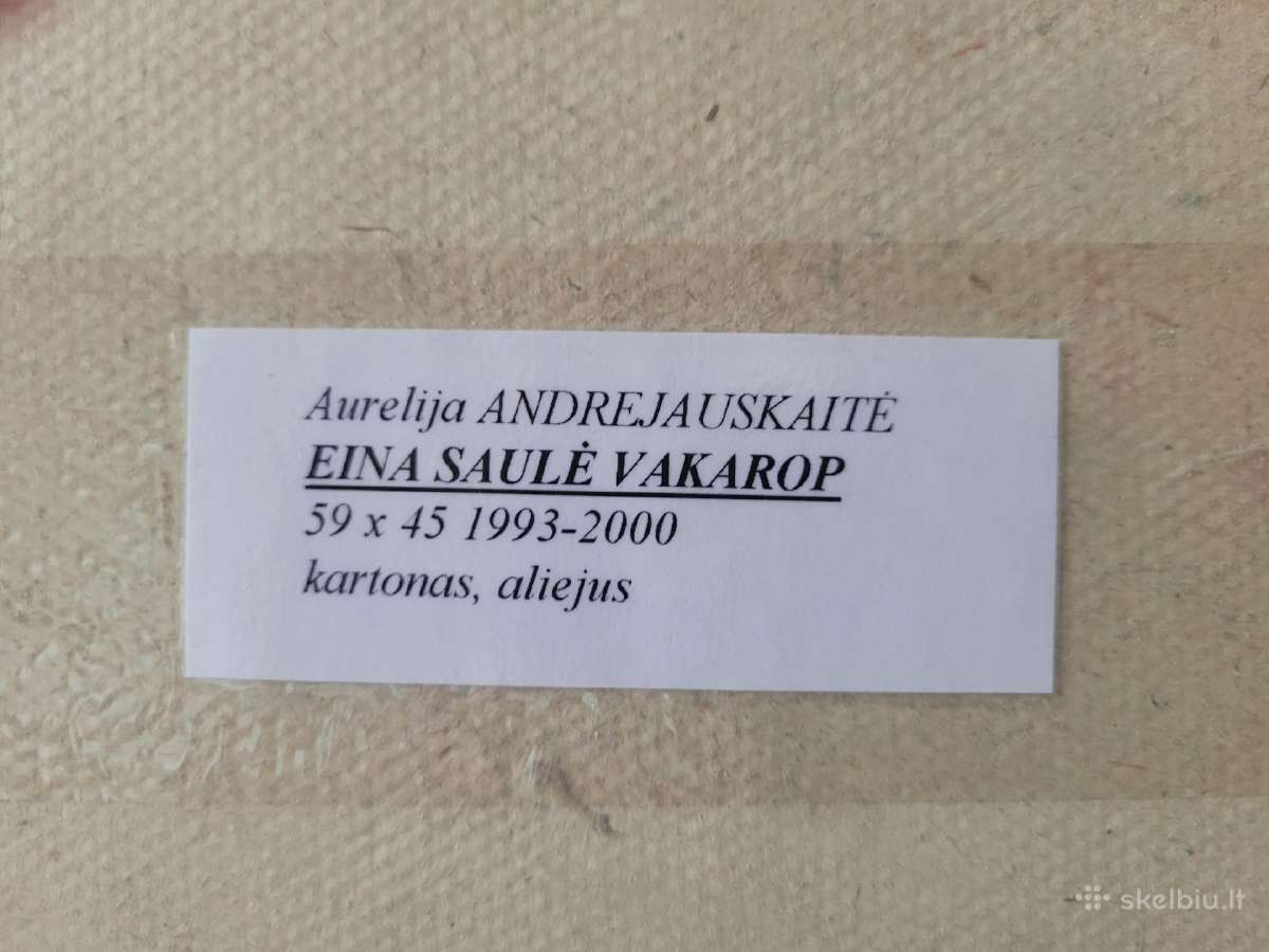 Parduodami paveikslai - nuotraukos Nr. 16