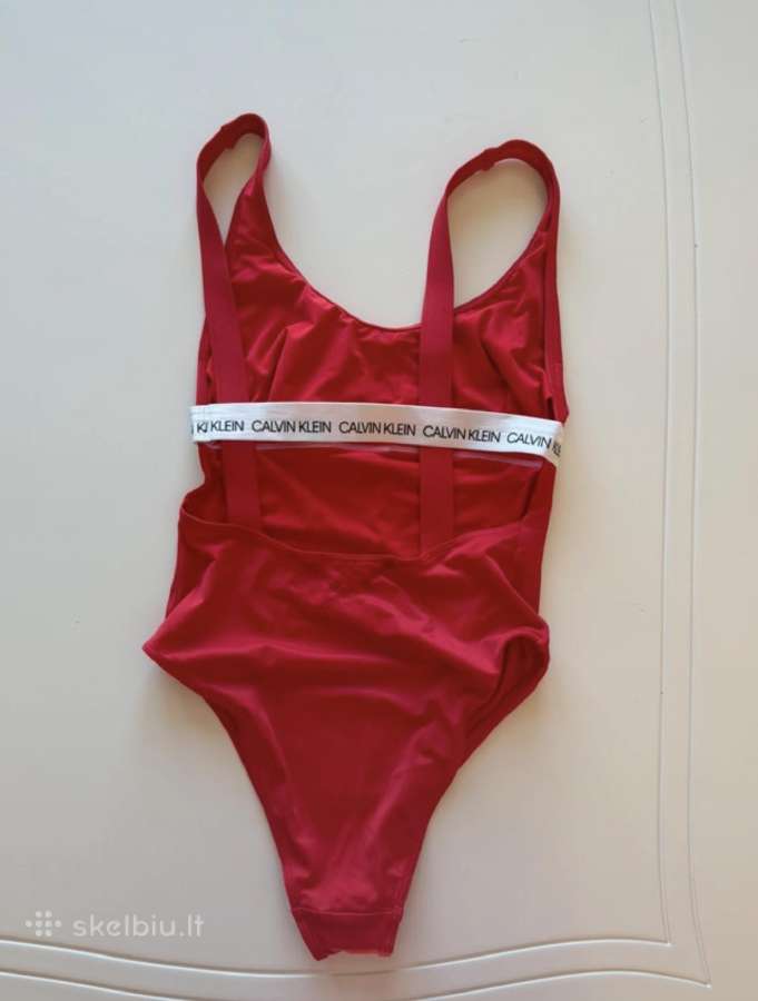 Originalus Calvin Klein vientisas maudymukas - nuotraukos Nr. 2