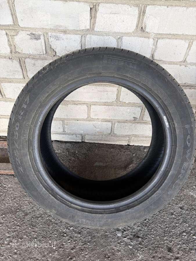 Pirelli vasarinės padangos 225/50 R17 – 2 vnt. - nuotraukos Nr. 2