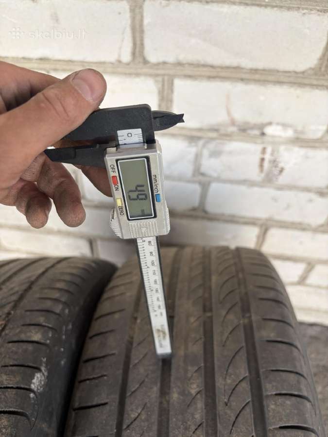 Pirelli vasarinės padangos 225/50 R17 – 2 vnt. - nuotraukos Nr. 4