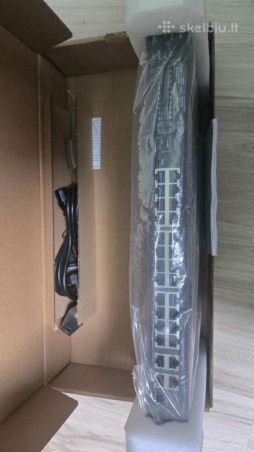Parduodamas switch Tp-link Sl2428p Rack Poe+ - nuotraukos Nr. 3
