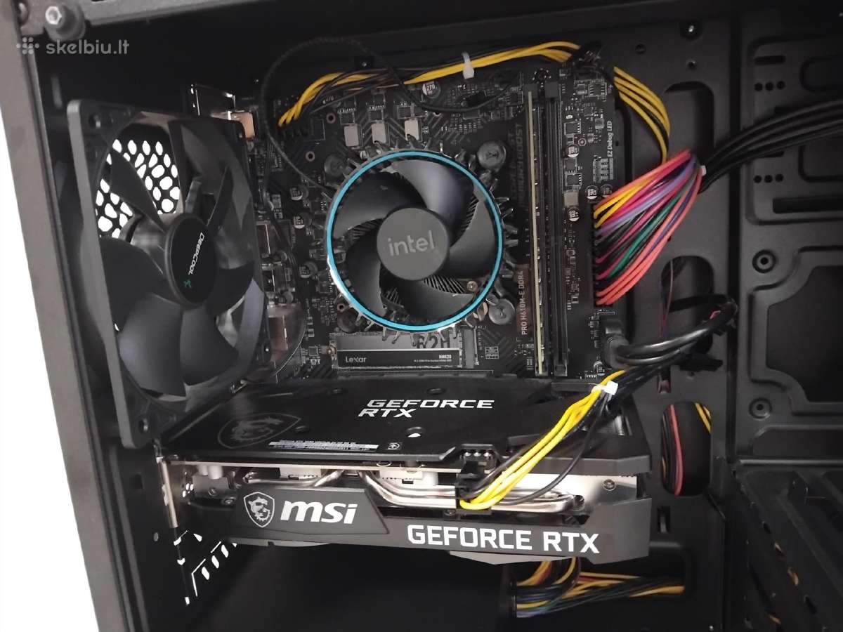 Gaming Pc – i3-12100f / Rtx 3050 6gb / 16gb RAM - nuotraukos Nr. 6