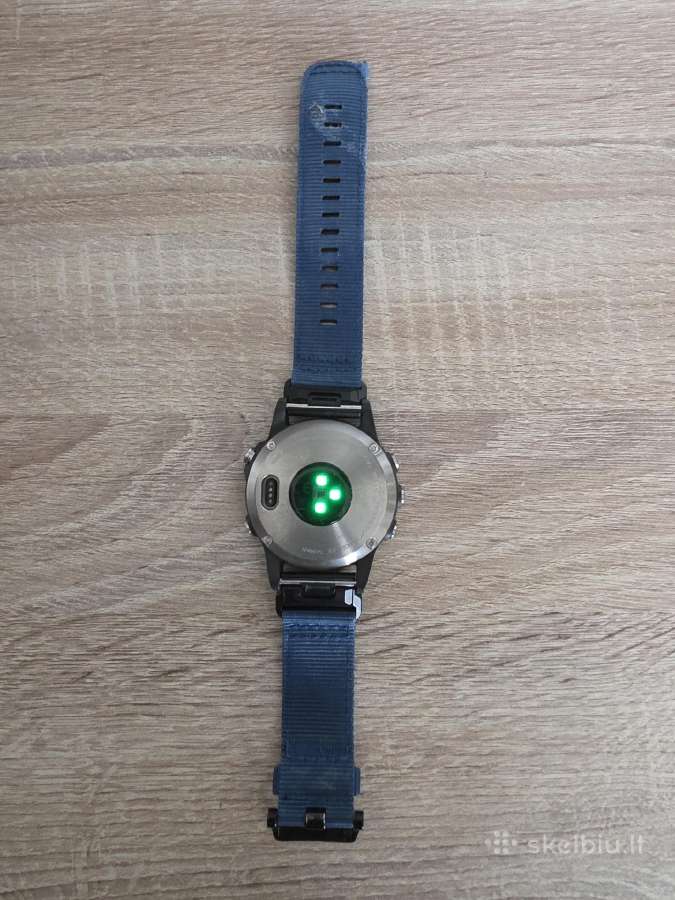 Garmin Fenix 5 Plus Titanium Sapphire - nuotraukos Nr. 2