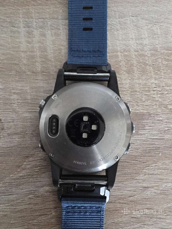 Garmin Fenix 5 Plus Titanium Sapphire - nuotraukos Nr. 3