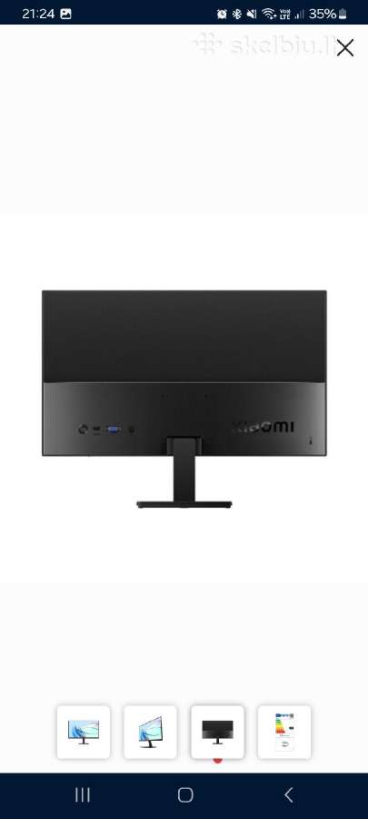 Xiaomi Monitor A22i – parduodamas - nuotraukos Nr. 3